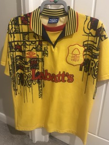 Nottingham Forest Medium Retro Away 1995/97 Umbro for sale on Ebay