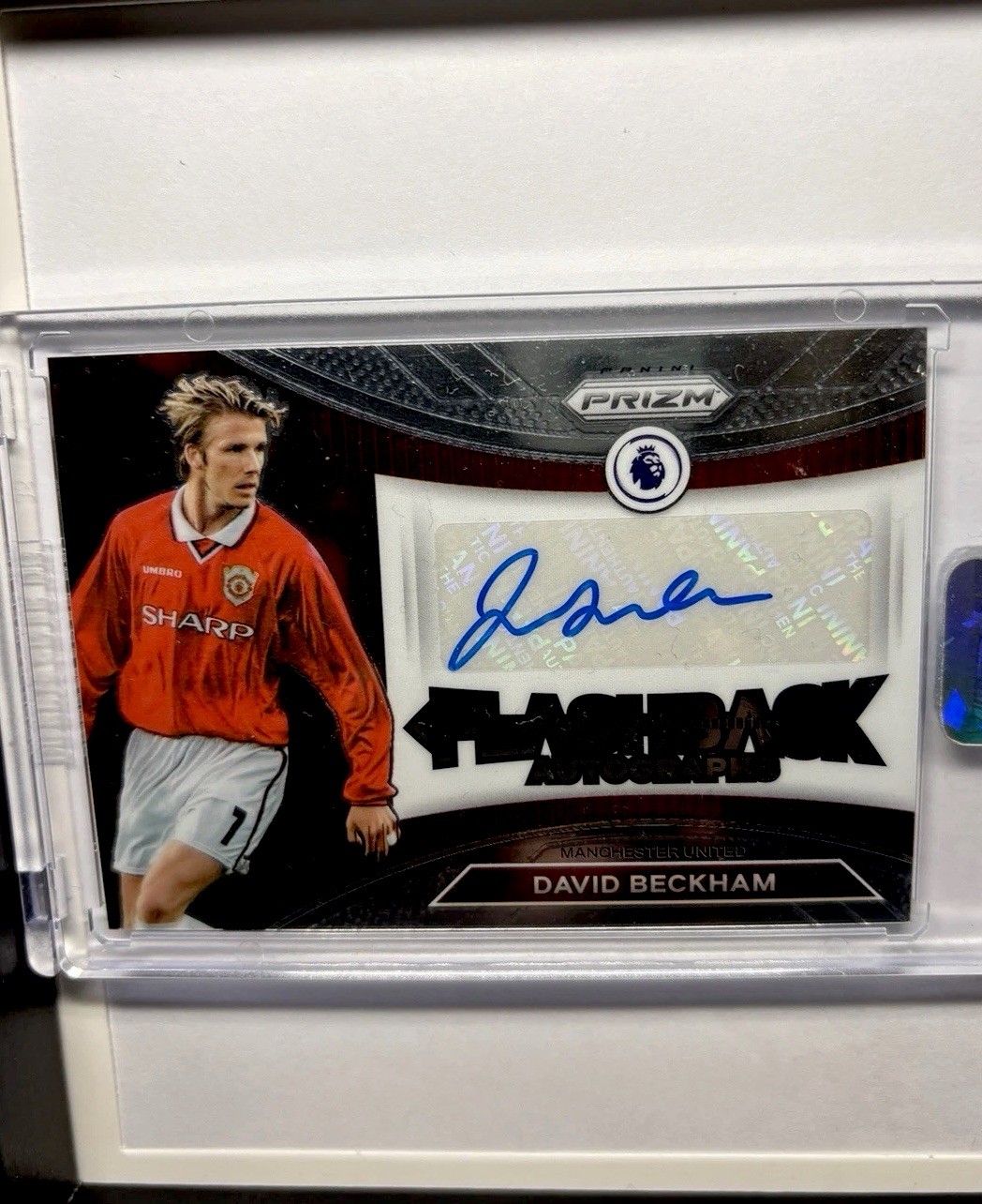 Panini Auto David Beckham Manchester United No Topps Auto for sale on Ebay