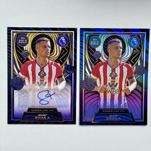 Topps Gold Premier League Granit Xhaka Base Auto + /99 Parallel Sunderland for sale on Ebay