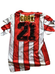 Alan Cork Sheffield United Shirt for sale on Ebay
