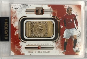 David Beckham Gold Ounce /7 2024-25 Panini Impeccable Soccer Manchester United for sale on Ebay