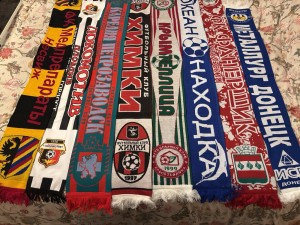Football Scarves Bundle for sale on Ebay