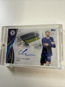 Topps Chelsea Lineage 120 Years Anniversary Cole Palmer Bridge of Dreams Auto for sale on Ebay