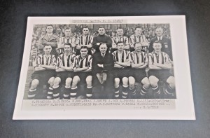 1946-47 SHEFFIELD UNITED TEAM GROUP PRESS PHOTO (A. WILKES & SON) for sale on Ebay