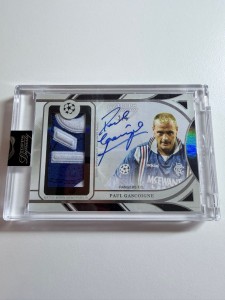 24-25 Topps Dynasty UCC - PAUL GASCOIGNE 3/5 - Rangers - On Card Patch Auto for sale on Ebay