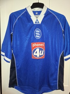 Size L Birmingham City 2002-2003 home football shirt jersey for sale on Ebay