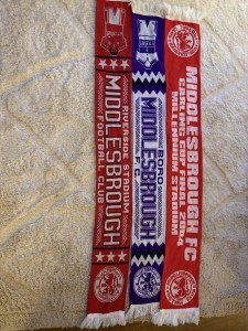 Middlesbrough FC Scarves for sale on Ebay