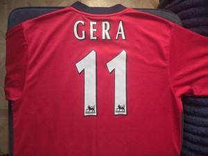 West Bromwich Albion 2004/06 AWAY Shirt  Diadora Size LARGE #11 GERA for sale on Ebay