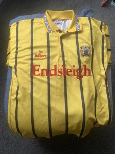 Rare Burnley Fc 93-95 Away Shirt. 42-44 L for sale on Ebay