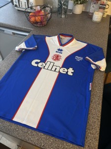 Rare Middlesbrough FC 1998 Cola Cola Cup Final Football Shirt, Small for sale on Ebay