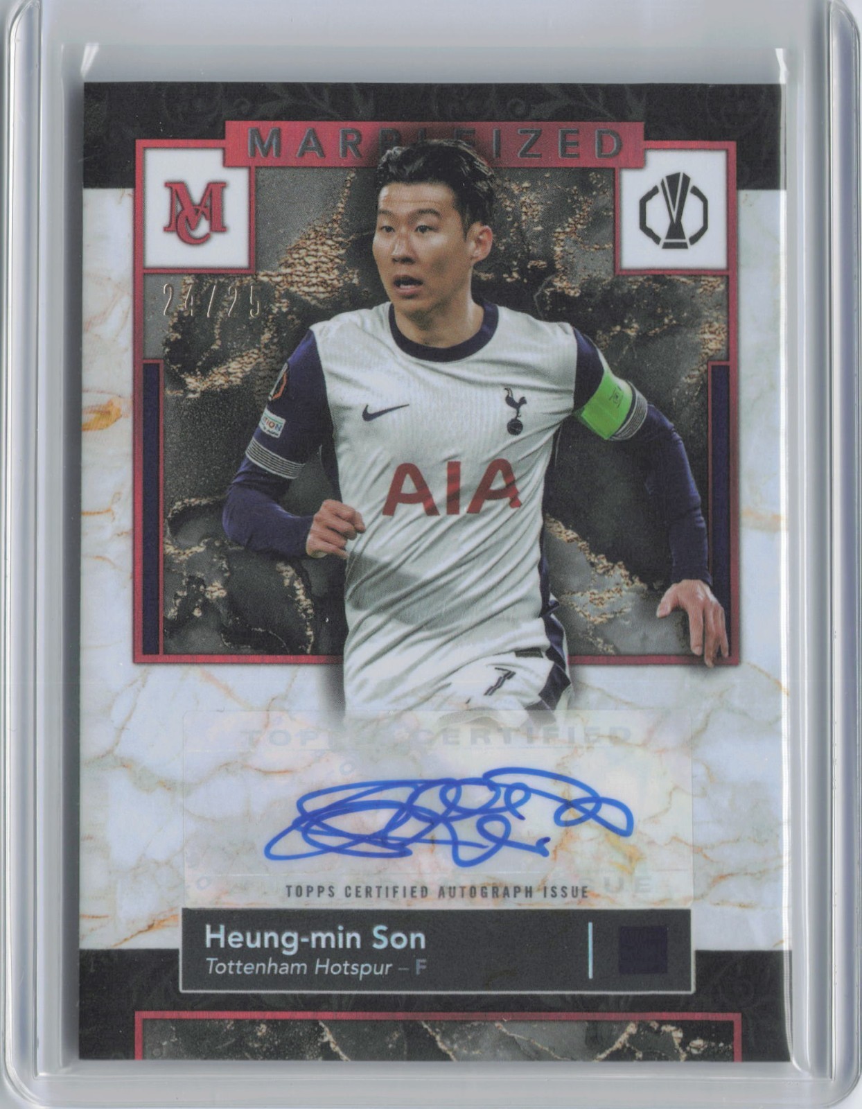 Topps UCC Museum 2025 - Auto - Heung-Min Son /25 - Tottenham Hotspur for sale on Ebay