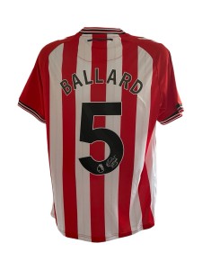 Dan Ballard Signed Sunderland Shirt With COA and Photo Proof for sale on Ebay