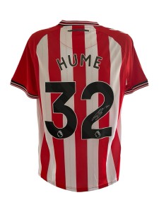 Trai Hume Signed Sunderland Shirt With COA and Photo Proof for sale on Ebay
