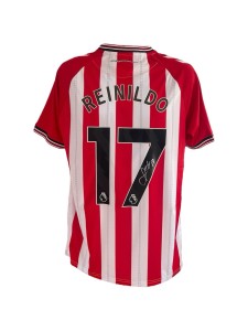 Reinildo Mandava Signed Sunderland Shirt With COA and Photo Proof for sale on Ebay