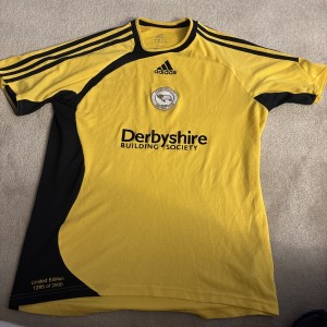 Derby County 2007 3rd shirt Small limited edition of 2000 rare  for sale on Ebay