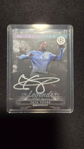 2024-25 TOPPS INCEPTION UCC YAYA TOUR MANCHESTER CITY EPL LEGENDS ON CARD AUTO for sale on Ebay