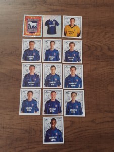 Ipswich town 2001 football stickers for sale on Ebay
