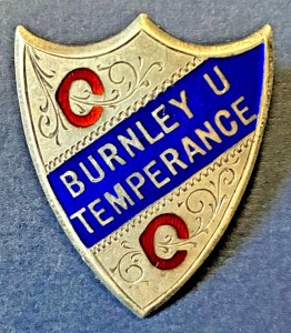BURNLEY UNITED TEMPERANCE CYCLING CLUB BADGE HALLMARKED SILVER 1931. for sale on Ebay