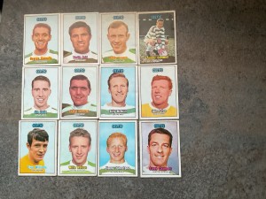 A&BC 1970 Green Back Scottish Footballers 111 Cards Celtic Rangers Alex Fergie for sale on Ebay