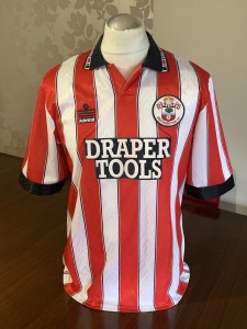 SOUTHAMPTON Original 1991 ADMIRAL Home Shirt MEDIUM Adults 38-40