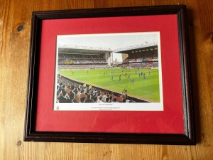 NOTTINGHAM FOREST framed print THE CITY GROUND for sale on Ebay
