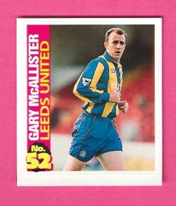 Leeds United & Scotland Gary McAllister Collectable Football Trade Sticker for sale on Ebay