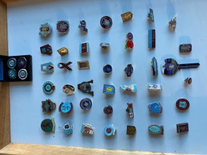 Aston Villa Pin Badges Collection Of 45 for sale on Ebay