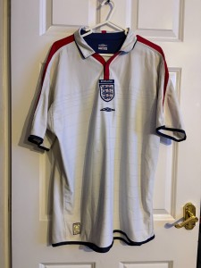 Original Umbro England 2004 Home Shirt Mens Large L for sale on Ebay