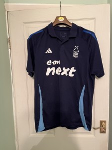 Nottingham Forest Adidas 24/25 staff issued polo shirt. Adults Large  for sale on Ebay