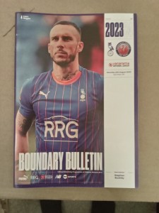 Oldham Athletic V aldershot Town for sale on Ebay
