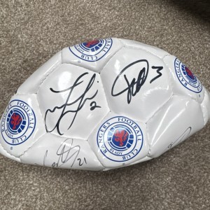 Signed Rangers Football - Season 2018-19 for sale on Ebay
