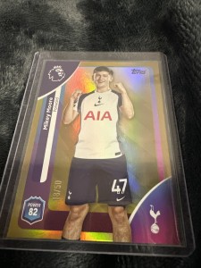 Topps Premier League 2026 Tottenham Mikey Moore - Numbered 18/50 for sale on Ebay