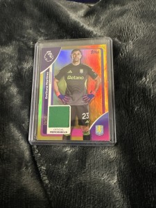 Topps Premier League 2025/2026 Emiliano Martinez Aston Villa Relic Gold 28/50 for sale on Ebay