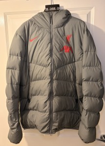 Liverpool FC Nike Puffer Staff Issue Training Down Coat Jacket Mens XL for sale on Ebay
