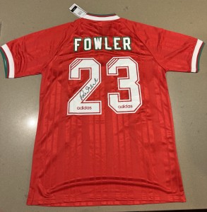 Robbie Fowler Signed Retro  Liverpool Shirt, Comes With COA for sale on Ebay