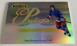 NHL Card - Vitali Kravtsov - Protegés - Stature 2020-21 - Rangers for sale on Ebay