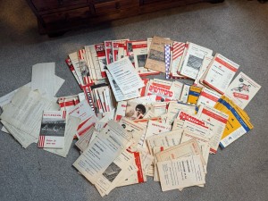 Massive Job Lot Of Vintage Football Programmes Brentford QPR And Others. 100+ for sale on Ebay