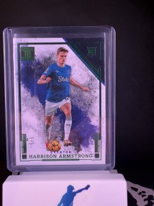Harrison Armstrong Everton Rookie 5/5! SSP! Panini Impeccable Premier 2024-25 for sale on Ebay