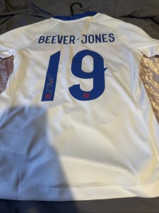Aggie Beever Jones Signed Lionesses Shirt With Coa for sale on Ebay