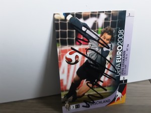 JENS LEHMANN - GERMANY Signed Panini Euro 2008 Football trading card for sale on Ebay