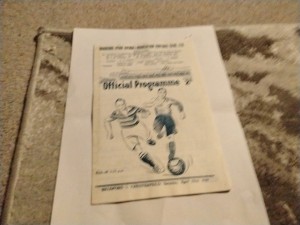 Bradford Park Avenue v  Chesterfield Football Programme 23/4/1949 for sale on Ebay