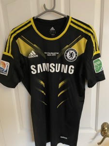 adidas Chelsea Rare Player Issue 3rd Shirt 12/13 Club World Cup Paulo Ferriera for sale on Ebay