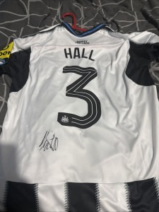 Lewis Hall Signed Newcastle 2026 Shirt With Coa for sale on Ebay