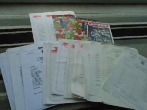 ARSENAL RESERVES 1984-5 TO 2008 X 46 ISSUES +3 YOUTH+3 TEAMSHEETS ALL LISTED for sale on Ebay