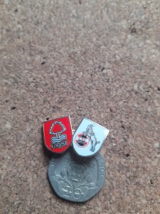 NOTTINGHAM FOREST KOLN Badge for sale on Ebay