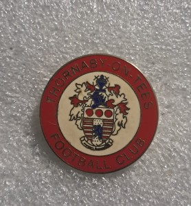 THORNABY ON TEES FC BADGE for sale on Ebay