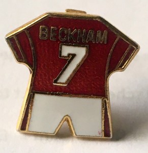 David Beckham Badge for sale on Ebay