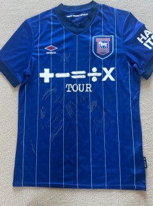 Ipswich Town Umbro Signed Football Shirt  Size M for sale on Ebay