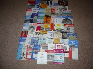 54 Football Programmes from the 1960s for sale on Ebay