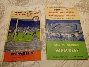 FA CUP FINAL PROGRAMME 1958 BOLTON V MAN UNITED for sale on Ebay